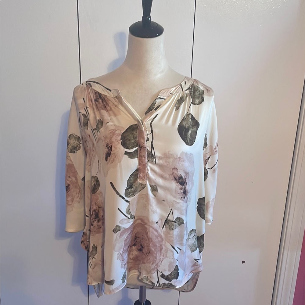 Floral Print Women's Top
